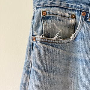 Image of Levi's 501 Made in USA (Light Wash 35x32)
