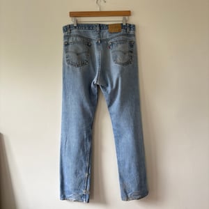 Image of Levi's 501 Made in USA (Light Wash 35x32)