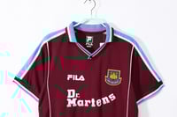 Image 4 of West Ham United FC Home Kit 1999–2000 – Vintage Retro Classic Hammers London