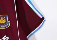 Image 5 of West Ham United FC Home Kit 1999–2000 – Vintage Retro Classic Hammers London