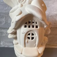 Dragonfly Pumpkin Hollow Fairy House