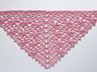 Image 2 of Crochet Pattern: Floral Mesh Bandana