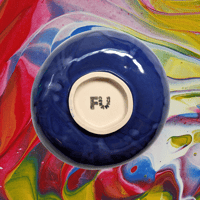 Image 2 of Checker Patchwork Shallow Bowl