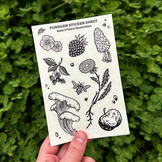 Forager Sticker Sheet