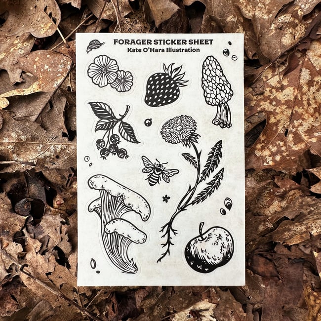 Forager Sticker Sheet