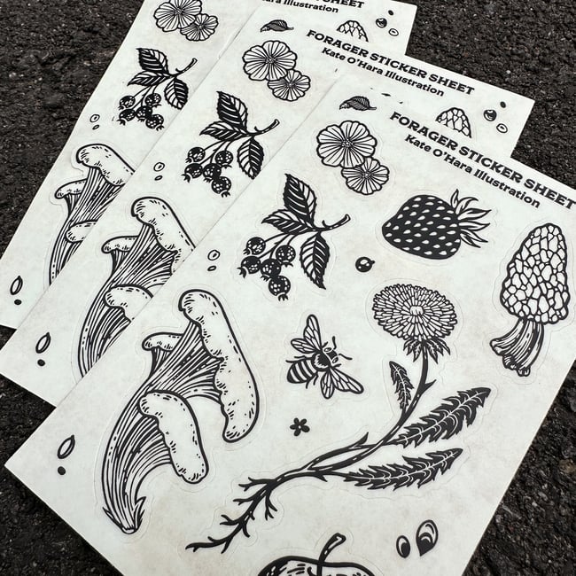 Forager Sticker Sheet