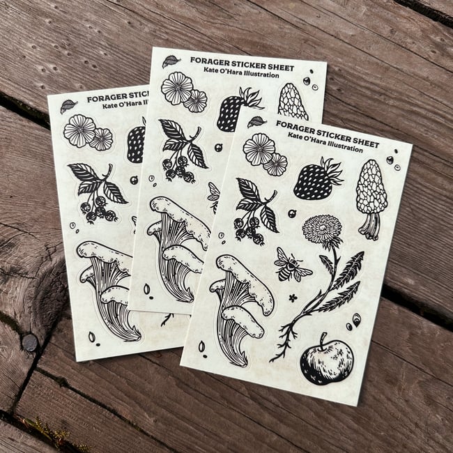 Forager Sticker Sheet