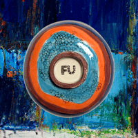 Image 2 of Concentric Circles Shallow Bowl