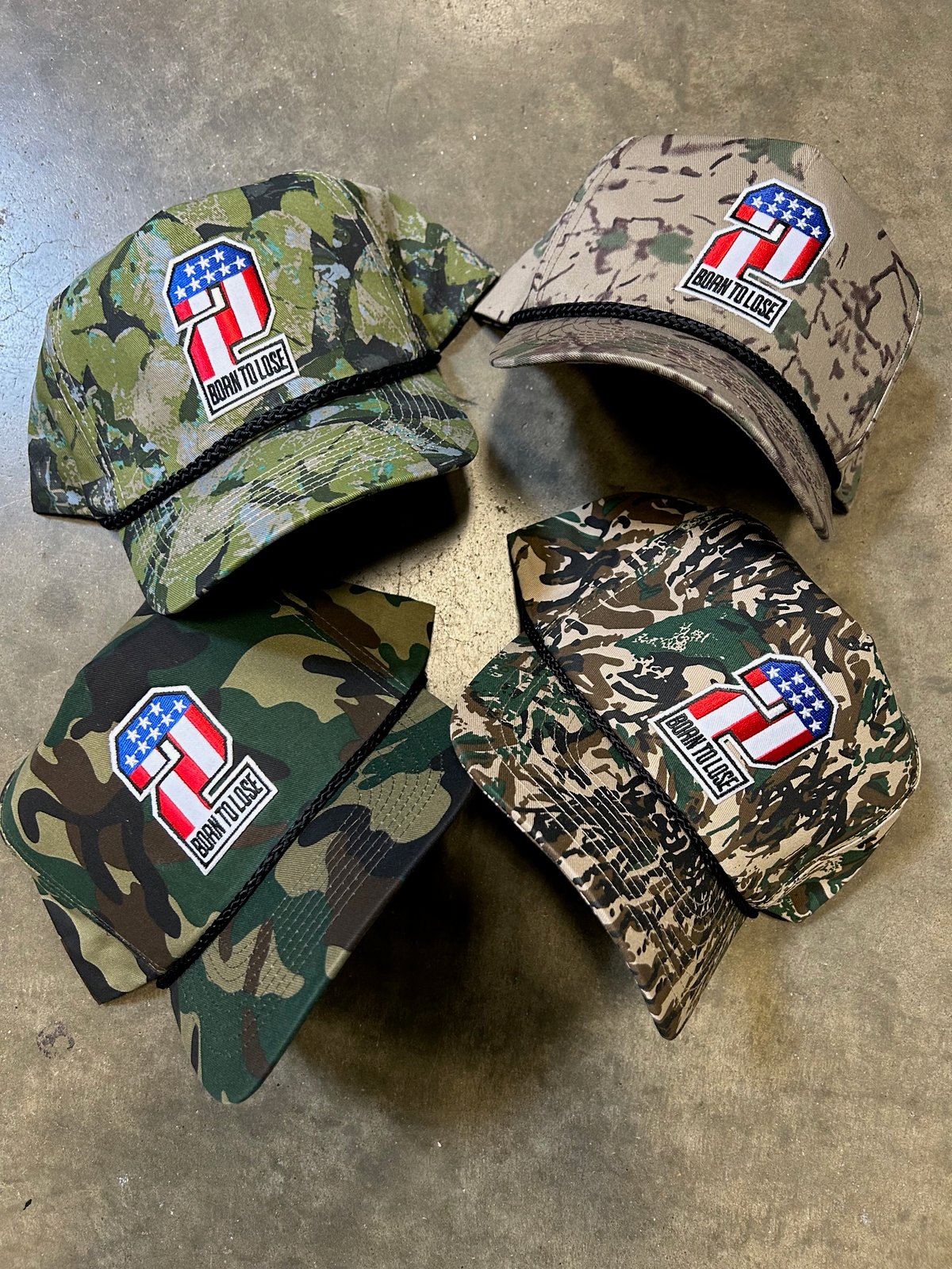 Born To Lose Rope Hats | NICK'S CHOPPERS