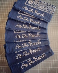 Image 1 of Personalized ChainStitched Bandana