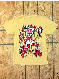 Image 1 of The Studio Tee 4: God Speed Mustard Yellow SS