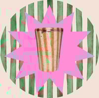 Image 1 of Brown Stripe Cup