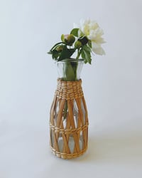Image 1 of Vintage Seagrass Wine Carafe