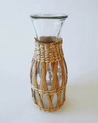 Image 3 of Vintage Seagrass Wine Carafe