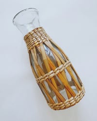 Image 4 of Vintage Seagrass Wine Carafe