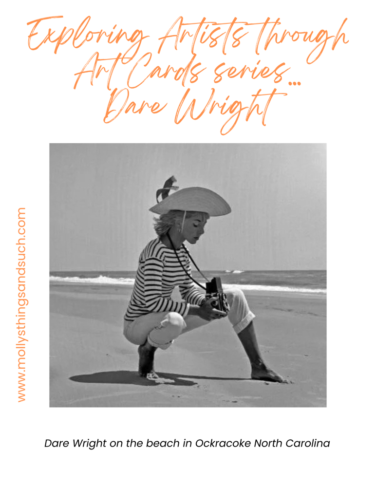 Image of Exploring Artists Through Art Cards Series... Dare Wright