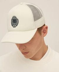 Image 2 of Kith for Wilson Polyfoam Nolan Trucker Hat Sandrift [2025]