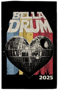 Bella '25 Tea Towel (Space Heart)