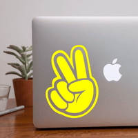 Image 3 of Peace Sign Decal