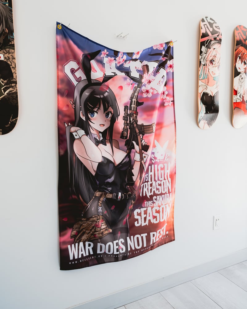 Image of Tactical Bunny Senpai Flag