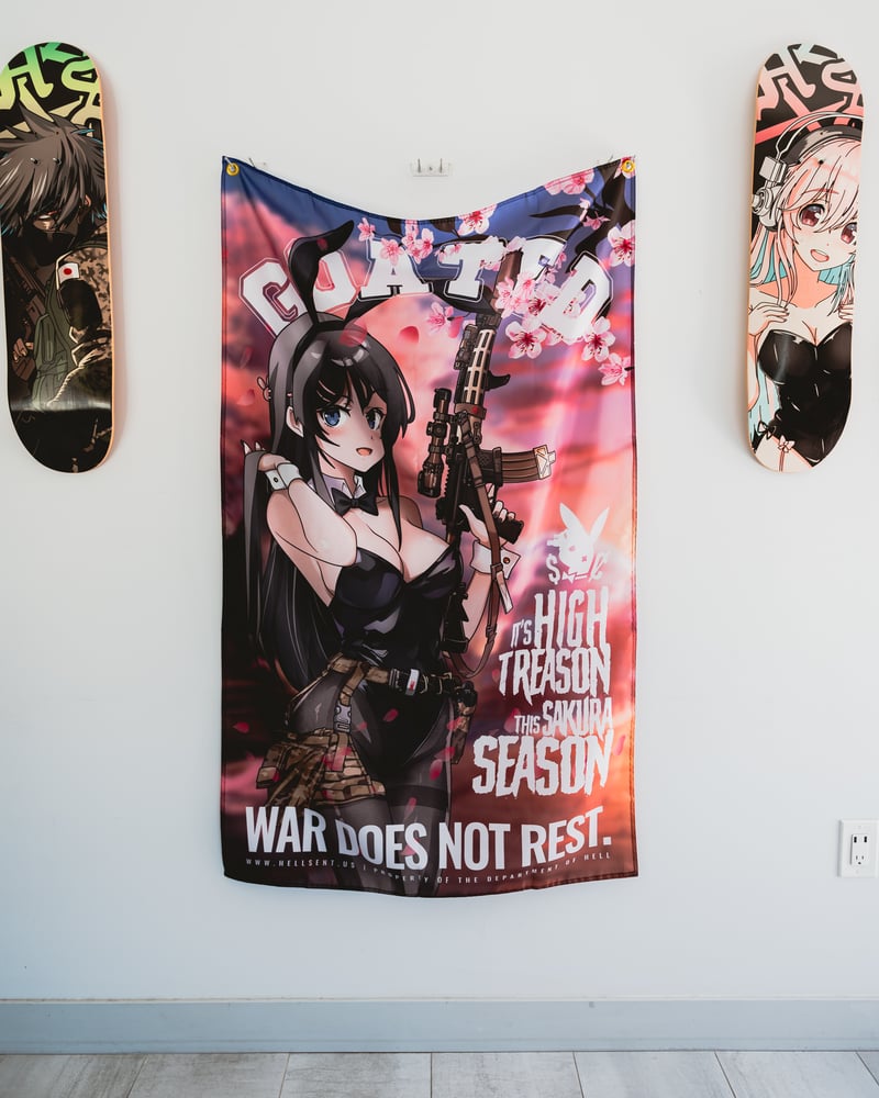 Image of Tactical Bunny Senpai Flag