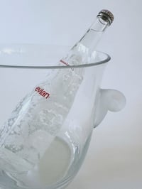 Image 1 of Vintage Seas Snail Handle Glass Wine Chiller