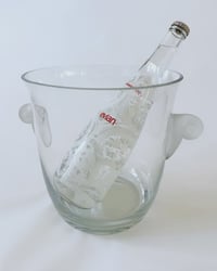 Image 3 of Vintage Seas Snail Handle Glass Wine Chiller