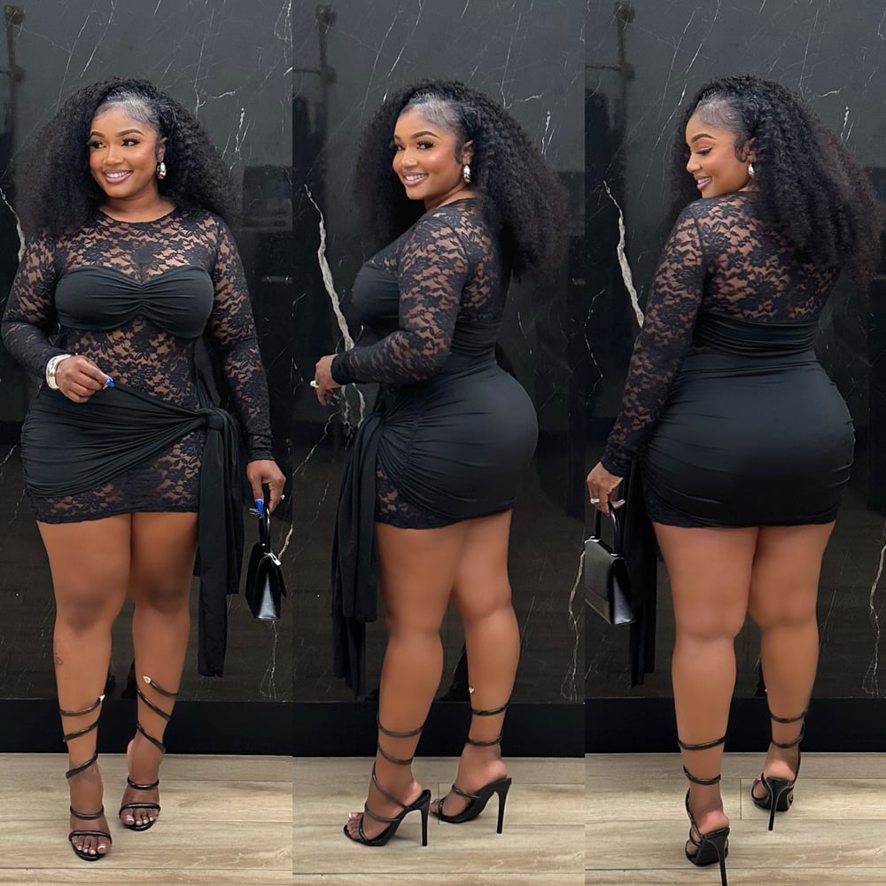 Image of KEEP ME LACED DRESS