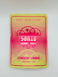 Sonic Gummy Cubes - Strawberry Lemonade