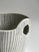Image of porcelain striped basket