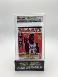 Michael Jordan GOAT (cigar) Cracked Ice CUSTOM