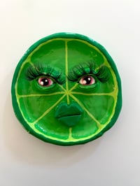 Image 1 of Lime Slice Face