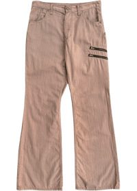 Image 1 of '04 PPFM Striped Flare Pants - 30