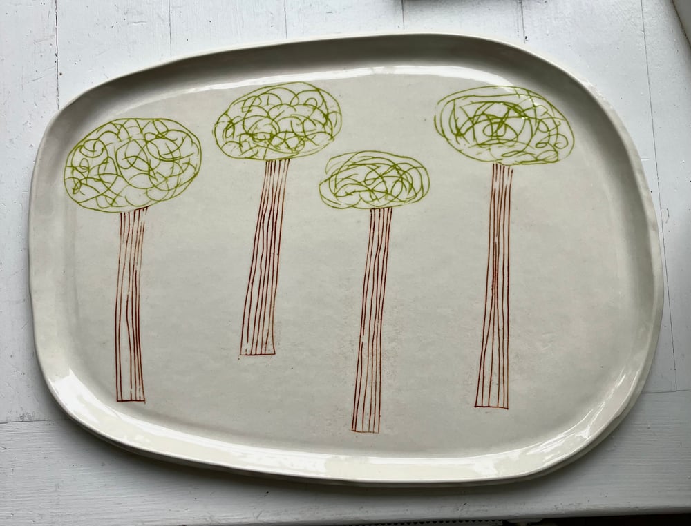 Image of four trees platter