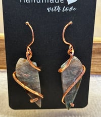 Image 1 of Grape Jasper Earrings 