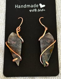 Image 2 of Grape Jasper Earrings 