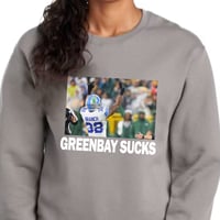 Image 2 of Detroit Lions GREENBAY SUCKS Brian Branch double bird funny Shirt