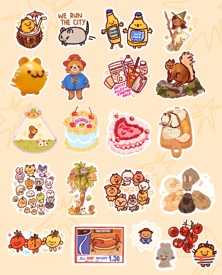 Die cut stickers ✨