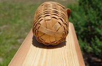 Image 3 of Bench basket, round with plastic liner