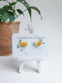 Prism Sea Glass Hearts