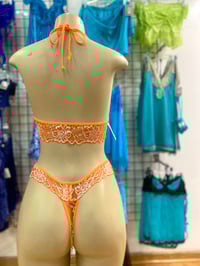 Image 3 of 2 tone bra and panty set