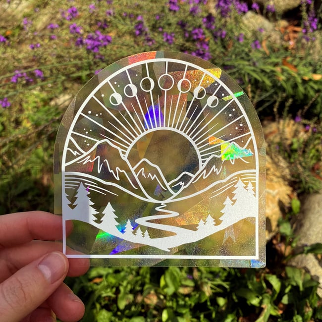 Mountain Sun Catcher