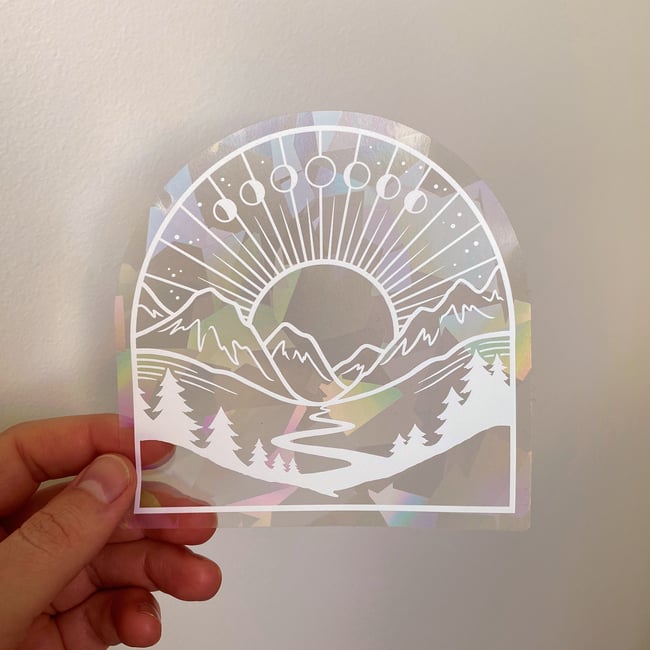 Mountain Sun Catcher
