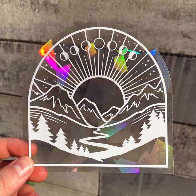 Mountain Sun Catcher