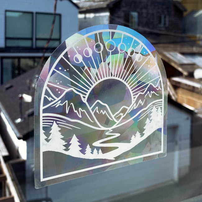 Mountain Sun Catcher