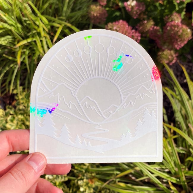 Mountain Sun Catcher