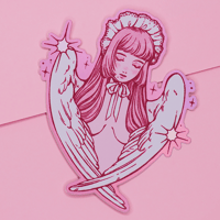 Image 1 of Sticker - Pink Angel