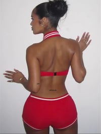 Image 2 of Game On Romper Set