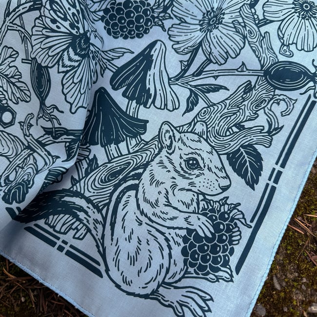 Blueberry - Thicket Bandana