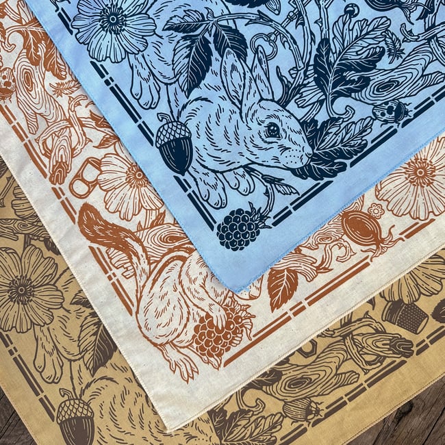 Blueberry - Thicket Bandana